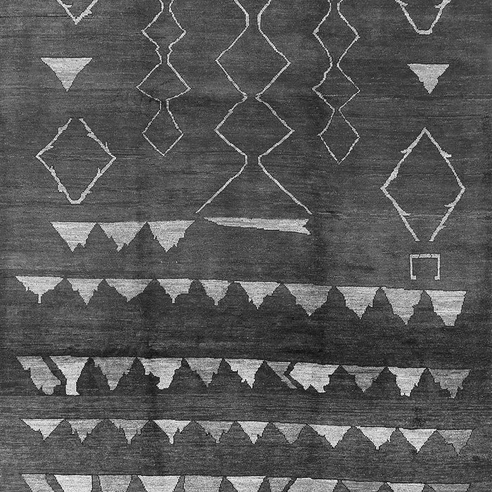 Oriental Gray Industrial Rug, urb1292gry