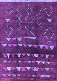 Oriental Purple Industrial Rug, urb1292pur