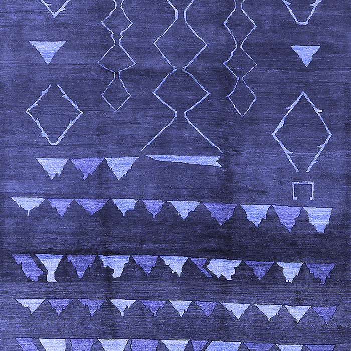 Oriental Blue Industrial Rug, urb1292blu