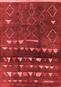 Oriental Red Industrial Rug, urb1292red