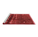 Industrial Red Washable Rugs