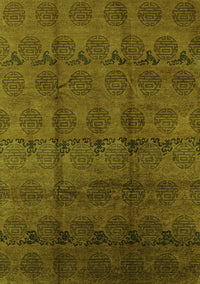 Oriental Green Industrial Rug, urb1293grn