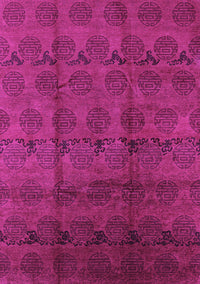 Oriental Purple Industrial Rug, urb1293pur