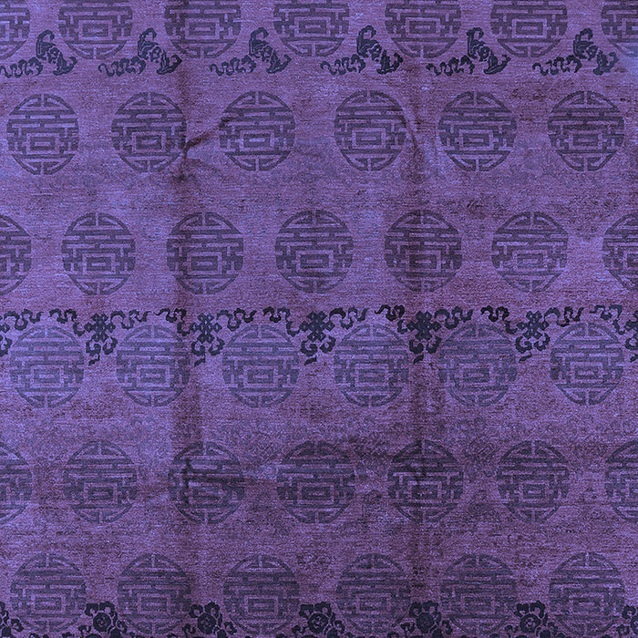 Oriental Blue Industrial Rug, urb1293blu