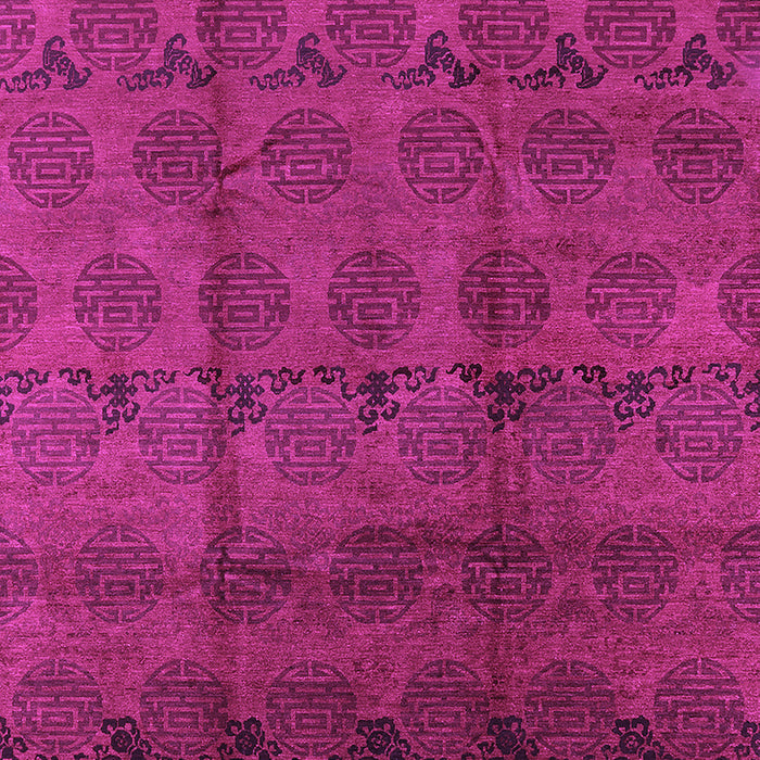 Machine Washable Oriental Purple Industrial Area Rugs, wshurb1293pur