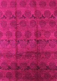 Oriental Pink Industrial Rug, urb1293pnk