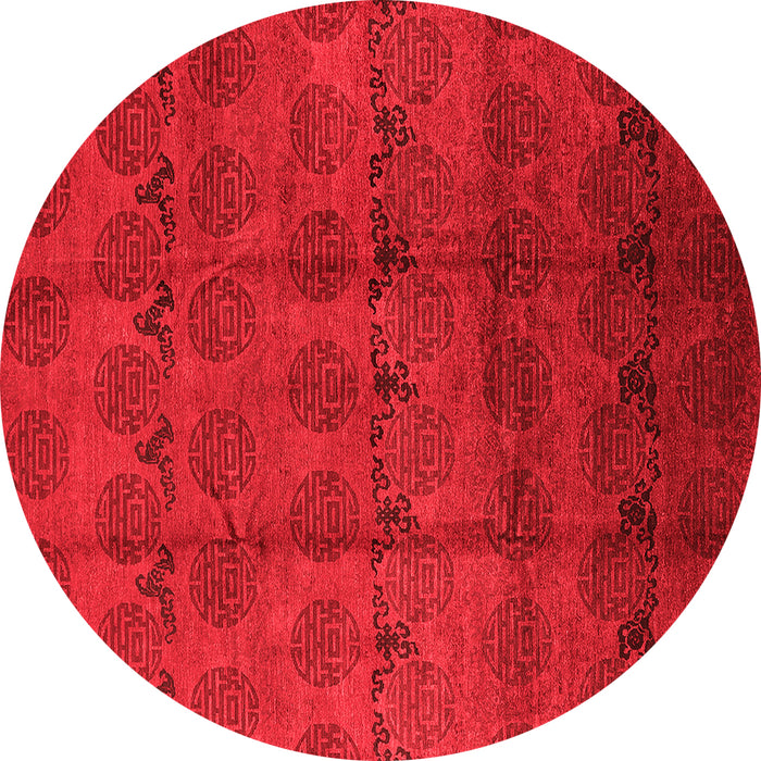 Oriental Red Industrial Rug, urb1293red
