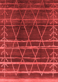 Oriental Red Industrial Rug, urb1294red