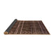 Sideview of Oriental Brown Industrial Rug, urb1294brn