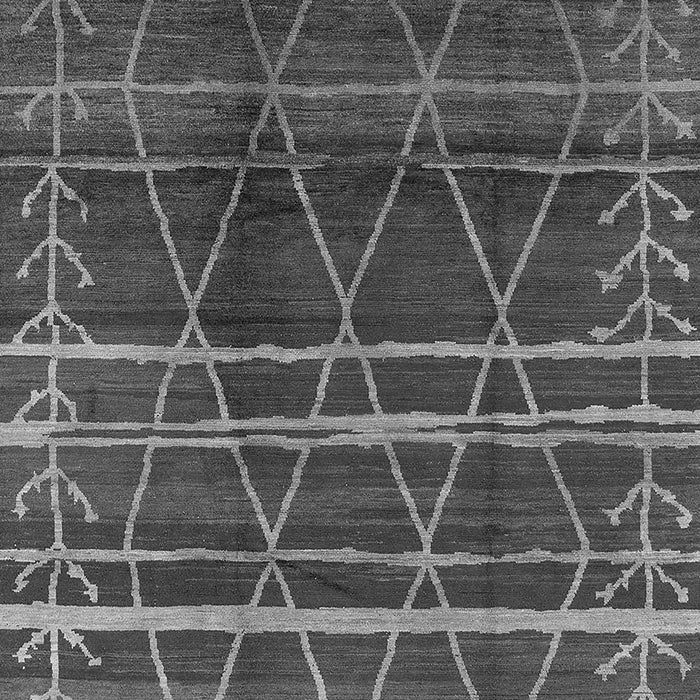 Oriental Gray Industrial Rug, urb1294gry