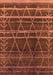 Oriental Orange Industrial Rug, urb1294org