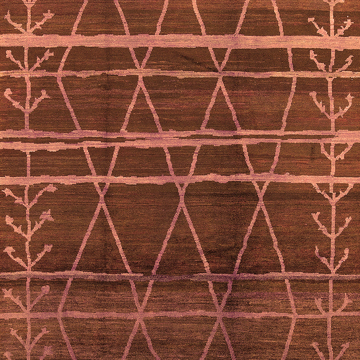 Machine Washable Oriental Orange Industrial Area Rugs, wshurb1294org