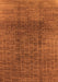 Oriental Orange Industrial Rug, urb1295org