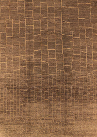 Oriental Brown Industrial Rug, urb1295brn