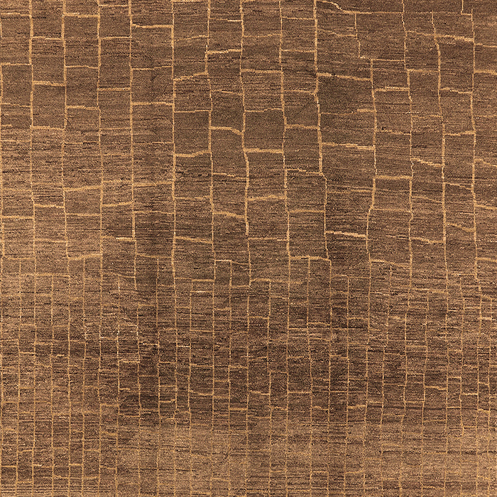 Oriental Brown Industrial Rug, urb1295brn