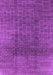 Machine Washable Oriental Purple Industrial Area Rugs, wshurb1295pur