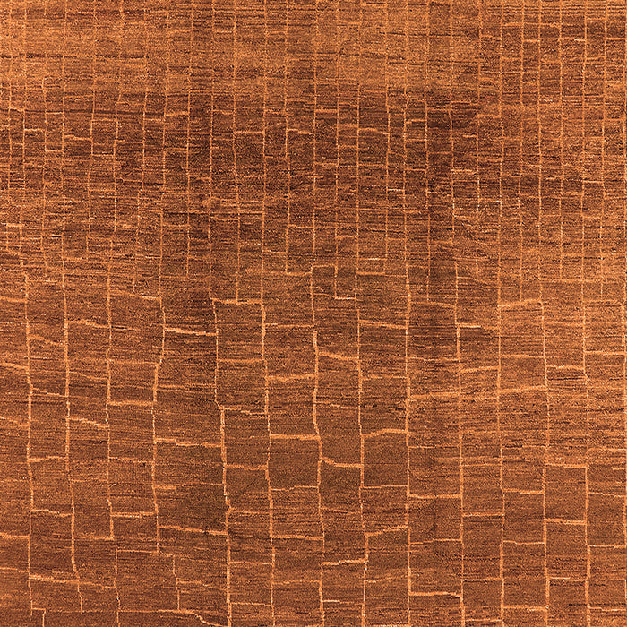 Machine Washable Oriental Orange Industrial Area Rugs, wshurb1295org