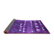 Sideview of Oriental Purple Industrial Rug, urb1296pur