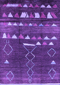 Oriental Purple Industrial Rug, urb1296pur