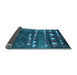 Sideview of Oriental Light Blue Industrial Rug, urb1296lblu