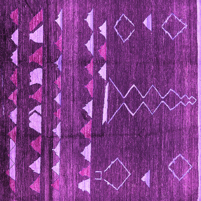 Square Oriental Pink Industrial Rug, urb1296pnk