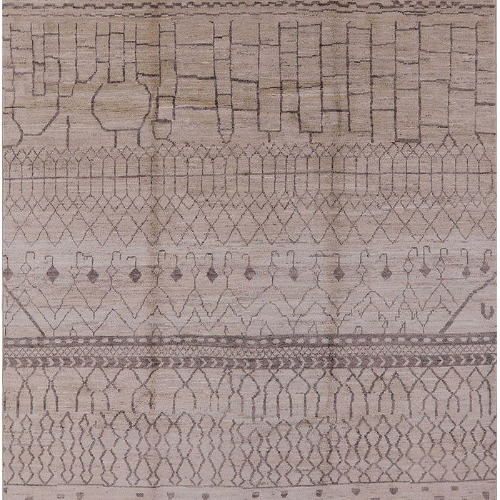 Mid-Century Modern Rose Purple Oriental Rug, urb1297