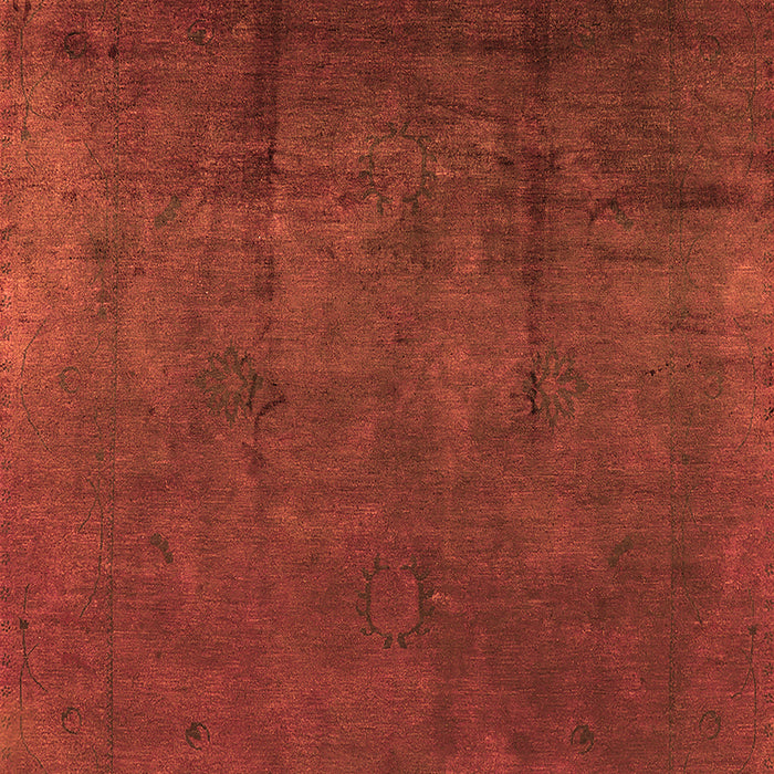 Oriental Orange Industrial Rug, urb1298org
