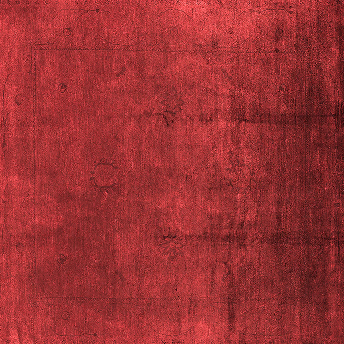 Machine Washable Oriental Red Industrial Rug, wshurb1298red