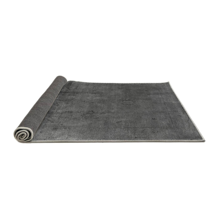 Sideview of Oriental Gray Industrial Rug, urb1298gry