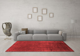 Industrial Red Washable Rugs