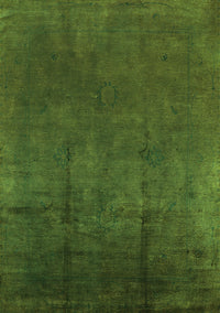 Oriental Green Industrial Rug, urb1298grn