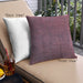 Front View of Mid-Century Modern Urban Square Dark Raspberry Purple Throw Pillow, 18 inch by 18 inch, pwurb1298