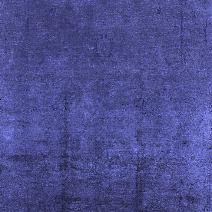 Oriental Blue Industrial Rug, urb1298blu