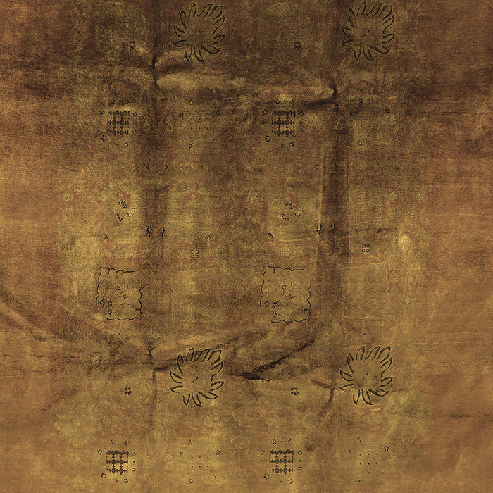 Oriental Brown Industrial Rug, urb1299brn