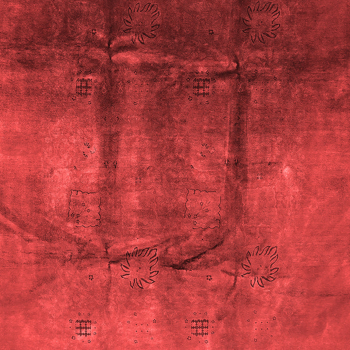 Oriental Red Industrial Area Rugs