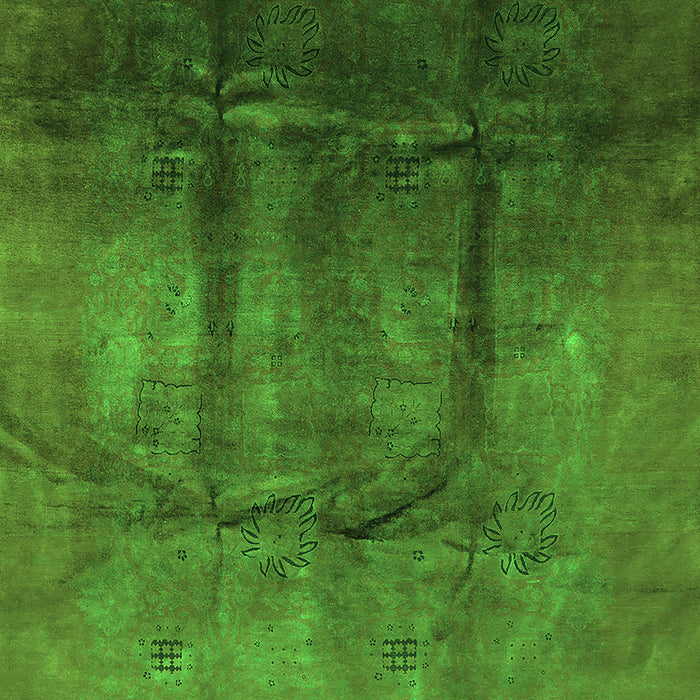 Oriental Green Industrial Rug, urb1299grn