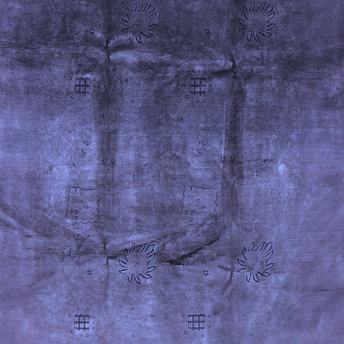 Oriental Blue Industrial Rug, urb1299blu