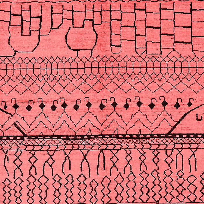 Oriental Red Industrial Area Rugs