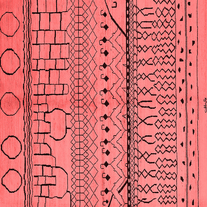 Oriental Red Industrial Rug, urb1300red