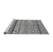 Sideview of Machine Washable Oriental Gray Industrial Rug, wshurb1300gry