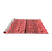 Industrial Red Washable Rugs