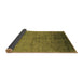 Sideview of Oriental Brown Industrial Rug, urb1302brn