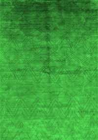 Oriental Green Industrial Rug, urb1302grn