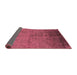 Sideview of Oriental Pink Industrial Rug, urb1302pnk