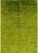 Mid-Century Modern Green Oriental Rug, urb1302