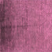 Square Oriental Purple Industrial Rug, urb1302pur