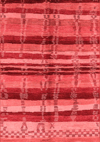 Oriental Red Industrial Rug, urb1303red