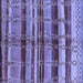 Square Machine Washable Oriental Blue Industrial Rug, wshurb1303blu