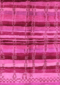 Oriental Pink Industrial Rug, urb1303pnk