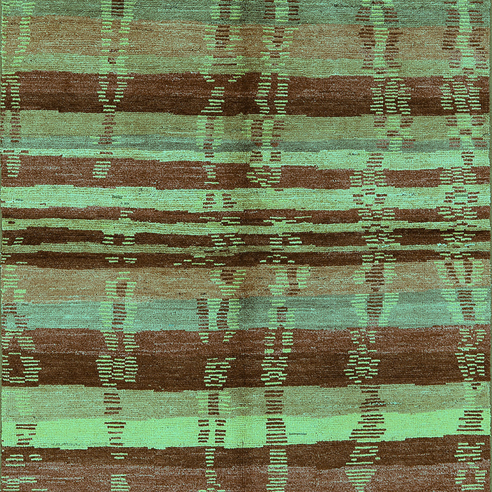 Oriental Turquoise Industrial Rug, urb1303turq